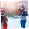 BRIGHTFUFU 2pcs Maker Tool Heart Snowman Shape Portable Outdoor Plaything for Fun Safe for Boys and Girls for Fights and Outdoor Activities view 3