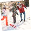 BRIGHTFUFU 2pcs Maker Tool Heart Snowman Shape Portable Outdoor Plaything for Fun Safe for Boys and Girls for Fights and Outdoor Activities view 4