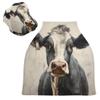 Qilmy Vintage Cow Baby Car Seat Cover, Multi-Use Breathable Breastfeeding & Stroller Cover, Shower Gift for Boys & Girls view 2