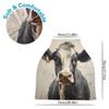 Qilmy Vintage Cow Baby Car Seat Cover, Multi-Use Breathable Breastfeeding & Stroller Cover, Shower Gift for Boys & Girls view 4