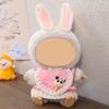 Clothes for 17cm Dolls Sweater Clothes Accessories(No Doll), Cute Striped Outfit Suitable for 6.69inch (17cm) Doll Soft Clothing Replacement view 1