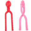 Hemoton 2pcs Heart Clips for Boys and Girls Thickened Construction Fun Fighting Toy for Ages and up