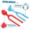 Hemoton 2pcs Heart Clips for Boys and Girls Thickened Construction Fun Fighting Toy for Ages and up view 4