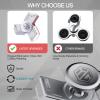 Metal Fidget Spinner for Adults-Mini & Silent Retro Design with High Speed Spin, Sensory Finger Hand Toy for Focus, Anxiety & ADHD Relief - Ultra Durable EDC Desk Toy, Gift for Adult, Party Favors view 3