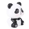 Solar Powered Panda Ornament Car car Dashboard Hanging Ornament Auto Head Waving Cute Car Decoration Panda Figurine For Panturine Car Dashboard Office desk (A view 3