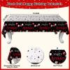 15th Birthday Decorations for Boys & Girls, 84 PCS Red Black 15th Party Decorations, Birthday Party Supplie with Banner, Fringe Backdrop, Foil Star Balloons, Hanging Swirls, Tablecloth Garland Arch view 4
