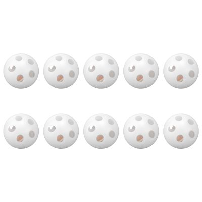 10pcs Rattle Balls Inserts, 24mm Baby Noise Maker Inserts for Doll Repair Rattle Box Stuffed Balls for Toys Animal Puppy Doll Pet