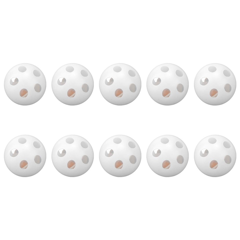 10pcs Rattle Balls Inserts, 24mm Baby Noise Maker Inserts for Doll Repair Rattle Box Stuffed Balls for Toys Animal Puppy Doll Pet