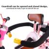 Black,JIYIAN Kids Bike,Toddler Tricycles,Enlarged Storage Rear Basket and Rear Seat, Flexible Steering Handle 3 Wheels Tricycles for Outdoor Play Tandem Bicycle view 3