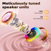 Mini Karaoke Machine Speaker for Kids Adults, Portable Bluetooth with 2 Wireless Microphones, Christmas Birthday Gift Ideas for Toys for Teens Boys and Girls Aged 4, 5, 6, 7, 8, 9, 10, 11, 12+ view 3