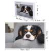 Animal Theme Puzzle - Cavalier King Charles Spaniel Dog - 1000 Piece Jigsaw Puzzle for Adults - Animal Pet Lover Challenging Puzzles for Friends Family Activity Game Nights Gifts view 2