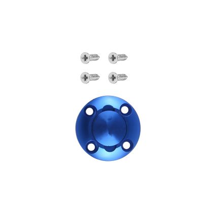 BlueAlloy Round Fuel Dot Cap Oil Tank Plug for RC Airplane Aircraft Model, Blue