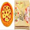 1Set Miniature Pizza Box, 1:6 1:12 Dollhouse Food Model Set Doll House Furniture Supplies1 Dollhouse Accessories view 1