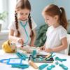 XZZO Doctor Kit for Toddlers 3-5, Wooden Kids Dentist Play Set, Doctor Play Set Pretend Play Toys for Toddlers , Realistic Wooden Medical Kit Role Play Set, Gifts for Boys Girls 3+ Years view 2