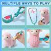 XZZO Doctor Kit for Toddlers 3-5, Wooden Kids Dentist Play Set, Doctor Play Set Pretend Play Toys for Toddlers , Realistic Wooden Medical Kit Role Play Set, Gifts for Boys Girls 3+ Years view 3