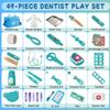 XZZO Doctor Kit for Toddlers 3-5, Wooden Kids Dentist Play Set, Doctor Play Set Pretend Play Toys for Toddlers , Realistic Wooden Medical Kit Role Play Set, Gifts for Boys Girls 3+ Years view 4