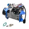 Ecoyin 29CC 2-Stroke 4 Bolt Marine Engine with Spark Plug for Zenoah CY RCMK QJ Engines Remote Control Racing Boats Parts (in-line) (Blue) view 4