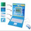 Tech Kidz - STEM Toy Computer Educational Learning Laptop, 80 Challenging Learning Activities to Learn Mathematics, Words, Logic, Typing, LCD Screen with Backlight, Mouse Included, Ages 4+ (Blue) view 4