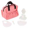 LullaBaby  Diaper Bag with Changing Mat  Storage Pockets & Supply Toys  Baby Doll Accessories  Pretend Play  Kids Ages 2 & Up  Baby Doll Diaper Bag Set view 2