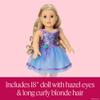 American Girl, Truly Me #125 Doll & Dance All Day Set, with Hazel Eyes, Curly Blonde Hair, Light Skin, Ages 6+ view 3