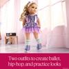 American Girl, Truly Me #125 Doll & Dance All Day Set, with Hazel Eyes, Curly Blonde Hair, Light Skin, Ages 6+ view 4