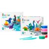 Fat Brain Toys Hey Clay Dino Land Bundle, Air Dry Clay Kit with Interactive App for Kids & Tweens, Modeling Clay and Crafts Set view 1