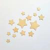 10 Pieces Boho Nursery Star Wall Decor,Wooden Baby Room Star Wall Decor,Wooden Star Decoration for Children Baby Kids Boys Girls Bedroom Nursery Pendant view 2