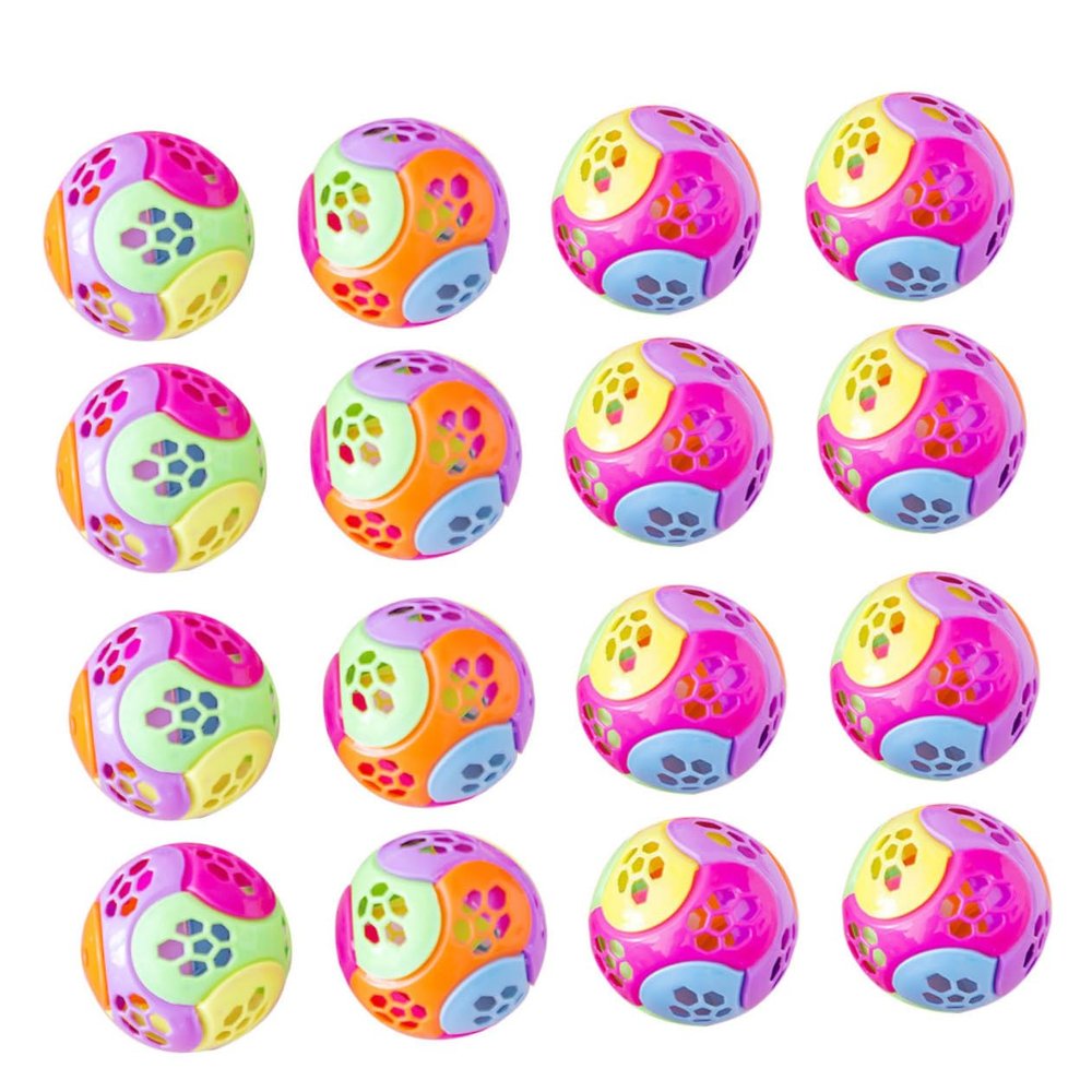 FOYTOKI 25pcs Creative Plastic Ball Toys for Boys and Girls Fun Intelligence Plaything to Enhance Problem-Solving Skills Random Colors for Cognitive Development and Parent-boy Girl