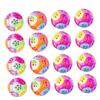 FOYTOKI 25pcs Creative Plastic Ball Toys for Boys and Girls Fun Intelligence Plaything to Enhance Problem-Solving Skills Random Colors for Cognitive Development and Parent-boy Girl view 1