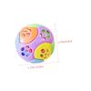 FOYTOKI 25pcs Creative Plastic Ball Toys for Boys and Girls Fun Intelligence Plaything to Enhance Problem-Solving Skills Random Colors for Cognitive Development and Parent-boy Girl view 2