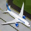 GeminiJets G2UAL1393 United Airlines Boeing 787-8 Dreamliner N26902; Scale 1:200 view 1