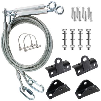 2025 Upgrade Toy Hauler Patio Kit, Conversion Cable Kit for Toy Hauler Patio Doors, Toy Hauler Accessories, 2315891 Multi Purpose Components, Completely closes toy hauler door without disassembly -109