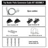 2025 Upgrade Toy Hauler Patio Kit, Conversion Cable Kit for Toy Hauler Patio Doors, Toy Hauler Accessories, 2315891 Multi Purpose Components, Completely closes toy hauler door without disassembly -109 view 2