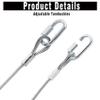 2025 Upgrade Toy Hauler Patio Kit, Conversion Cable Kit for Toy Hauler Patio Doors, Toy Hauler Accessories, 2315891 Multi Purpose Components, Completely closes toy hauler door without disassembly -109 view 4