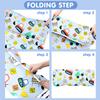 Toddler Nap Mat/Removable Pillow -Engineering Vehicle- Carry Handle with Straps Closure,Extra Large 50 in*20 in Boys Sleeping Mat Nap Mat for Preschool Kindergarten, Sleeping Bag view 4