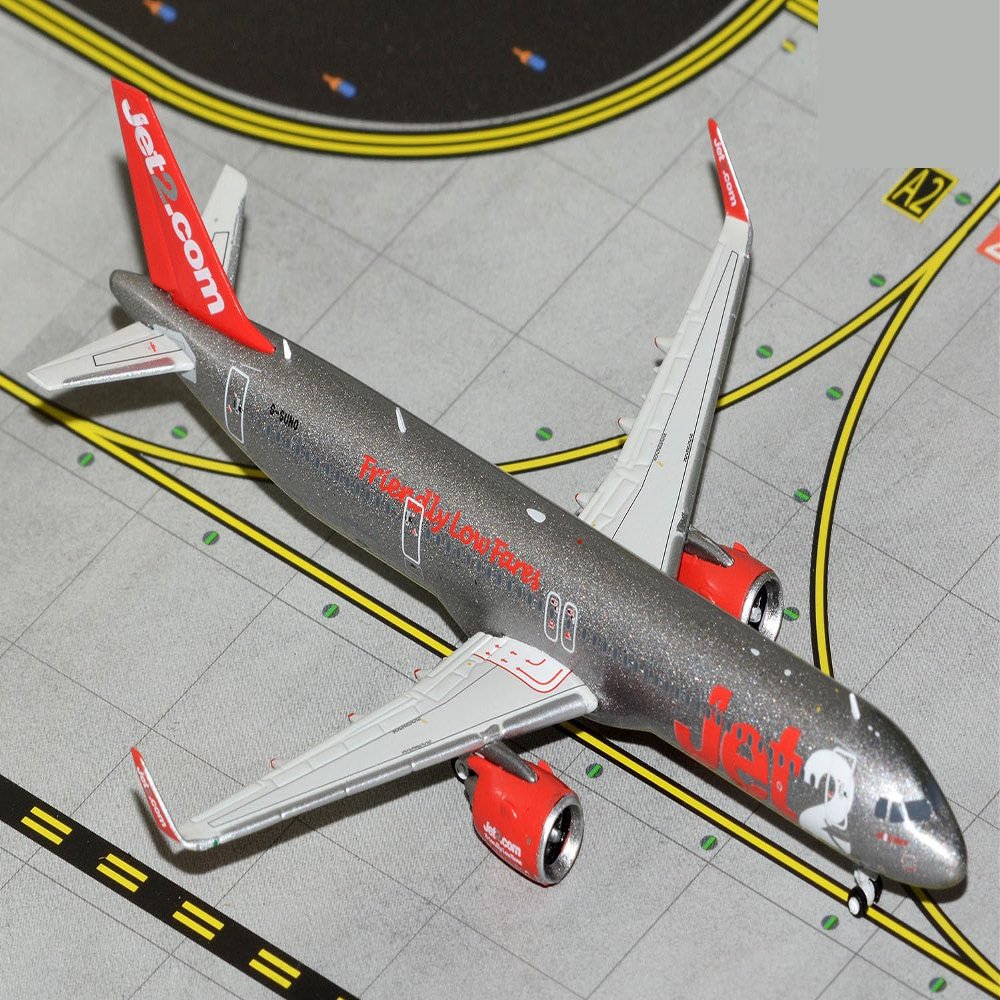 GeminiJets GJEXS2331 Jet2 Airbus A321neo G-SUNO; Scale 1:400