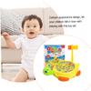 VOSAREA Educational Music Turtle Toy Electric Whack Toy for Boys and Girls Develop Intelligence Hand-Eye Coordination Random view 3