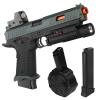 Electric Gel Blaster Toys New X5, Full Auto Splat-Blaster Includes Drum and Goggles for Outdoor Team Game, X2 Upgrade Version for Ages 14+,Green view 1