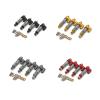 4PCS Metal Shock Absorber Damper for 1/18 Scale FMS Toyota Fj Cruiser Land Cruiser Arizona Jeep RC Car Upgrade Parts(Black) view 2