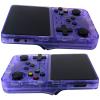 GRABOTE New R36S Retro Handheld Game Console with 128G 3.5 Inch IPS Screen Built-in 15000 Games Open Source Linux System 640x480 Resolution Portable Pocket Video Player (Purple) view 3