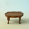 1/12 Dollhouses Miniature Coffee Table Natural Wood Table for Realistic Scene and Charm Home Decoration Display Accessor view 4