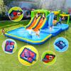 Bounce House, Inflatable Bounce Castle with Blower for Kids, Blow Up Jumping Bouncer with Slide, Climbing Wall, Obstacles, Trampoline, Ball Pit Pool for Indoor Outdoor view 3