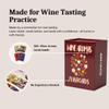 SOMM DIGI Wine Aroma Flashcards  100+ Classic Wine Aromas | Essential Wine Tasting Kit for Sommeliers & Wine Enthusiasts | Improve Blind Tasting & Wine Sensory Skills view 4
