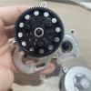 CNC Metal Transmission Cutoff Gearbox with Gear for Axial SCX10 AX10 for Wraith 1/10 RC Crawler Car Truck New Upgrade Parts(Red) view 4