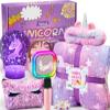 Toylink Unicorn Gifts for Girls Age 4 5 6 7 8 9 10, Kids Unicorn Toys with Mini Karaoke Machine/Glowing Blanket/Night Light/Headband/Bracelets, Birthday Graduation Gifts for Daughter Niece view 1