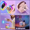 Toylink Unicorn Gifts for Girls Age 4 5 6 7 8 9 10, Kids Unicorn Toys with Mini Karaoke Machine/Glowing Blanket/Night Light/Headband/Bracelets, Birthday Graduation Gifts for Daughter Niece view 3