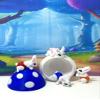 4pcs 3D Printed Mini Bunny Rabbit with Egg, Articulated Mini Rabbit Fidget Toy, Tiny Animal Toy, Easter Bunny, Executive Desk Toy, Home Decor MR005-BME view 2