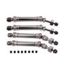 1/10 TRX4 Slash 4X4 Stampede VXL 2WD 6851R 6851X 6852R 6852X of CVD Steel Front Rear Drive Shaft Assembly Heavy Duty(Red 2front 2rear) view 2