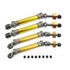 1/10 TRX4 Slash 4X4 Stampede VXL 2WD 6851R 6851X 6852R 6852X of CVD Steel Front Rear Drive Shaft Assembly Heavy Duty(Red 2front 2rear) view 4