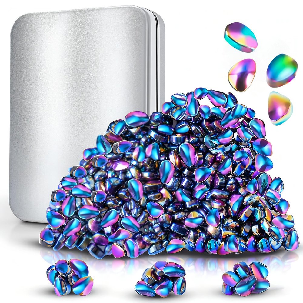 550 Pcs Ferrite Fidget Putty for Adults & Teens, Weak-Attraction Sensory Beads Anxiety Relief, Desk Gadgets for ADHD Autism, Stress Toys Office Valentine's Day Gifts for Him Her